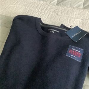 Brand new sueded fleece sweatshirt